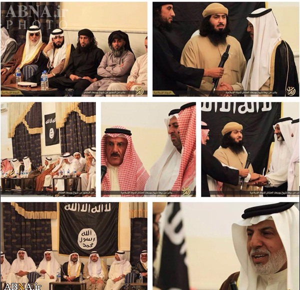 edalatgolestan.ir ،برخی از شیوخ و بزرگان موصل با گروه تروریستی داعش بیعت کردند.